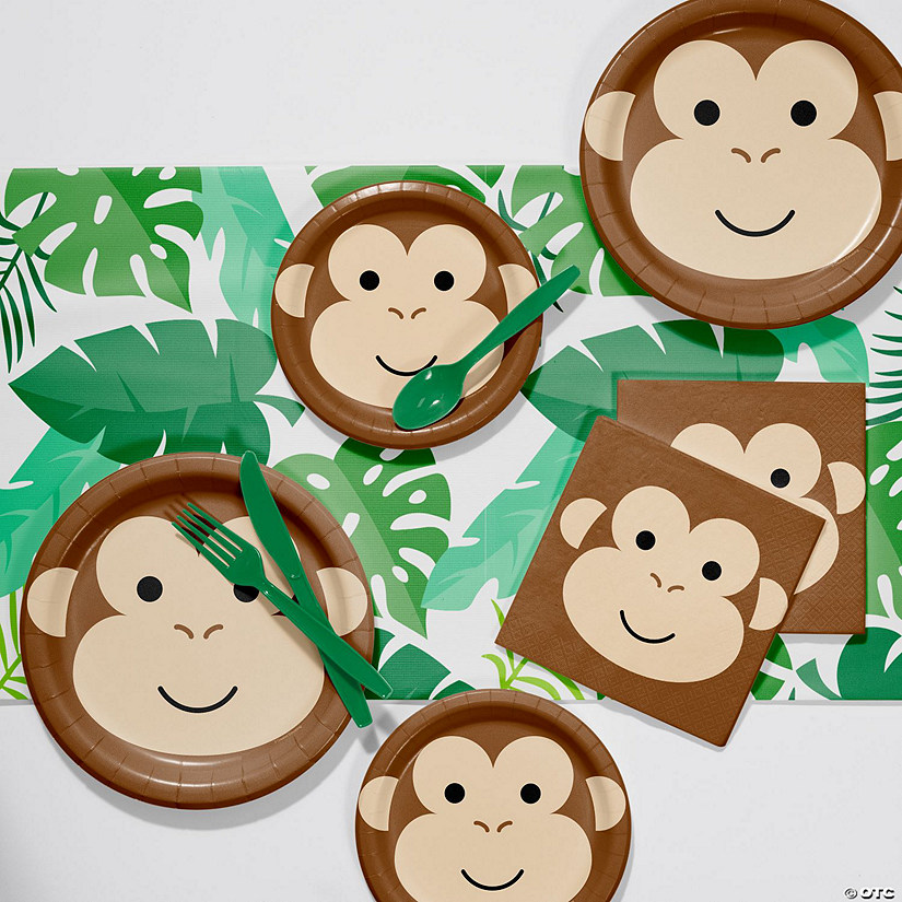 Monkey Party Supplies Kit