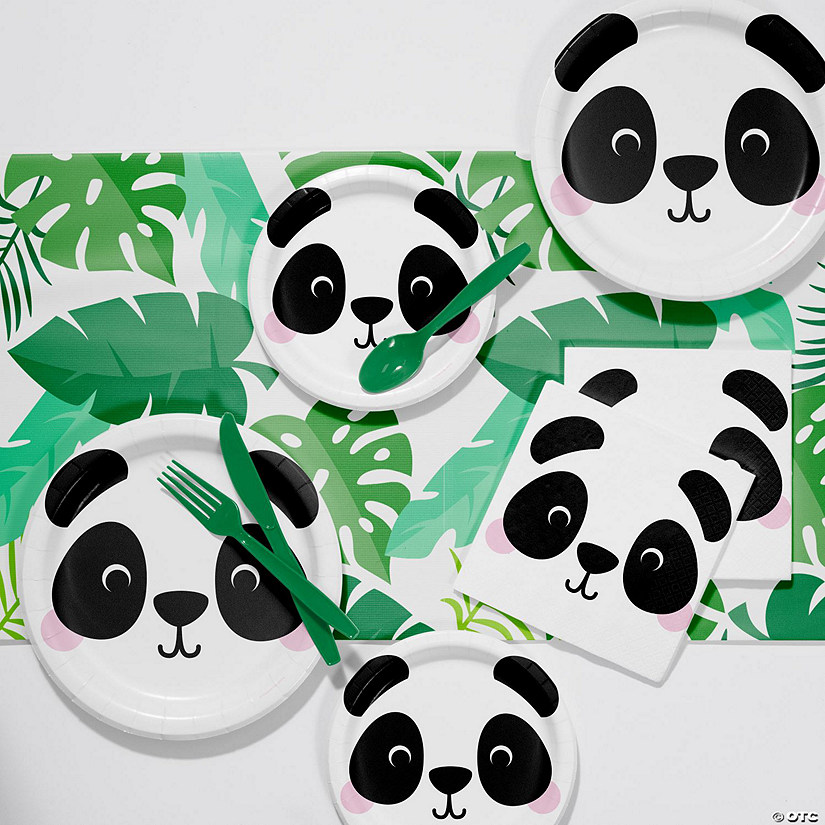Panda Party Supplies Kit