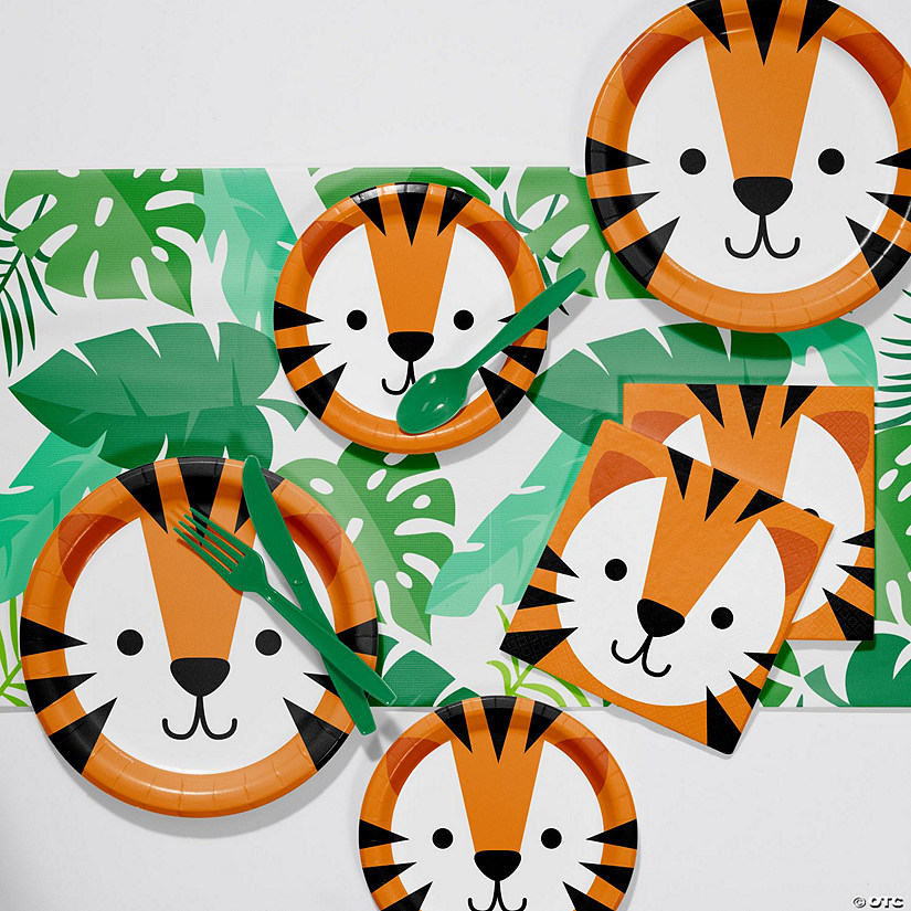 Tiger Party Supplies Kit