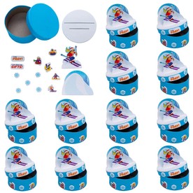 3 3/4" x 4" Snowbound Slope VBS I Can Share My Gifts Prayer Box Craft Kit - Makes 12