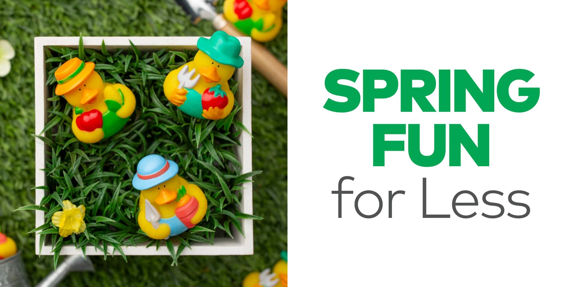 Spring Fun for Less