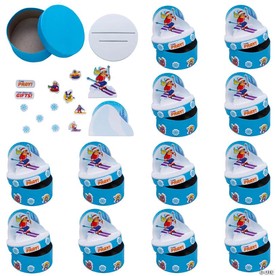 3 3/4" x 4" Snowbound Slope VBS I Can Share My Gifts Prayer Box Craft Kit - Makes 12