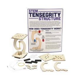 STEM Tensegrity Activity Learning Challenge Structure Stand Craft Kits - Makes 12