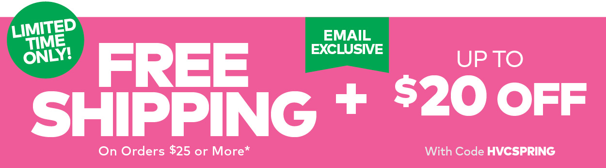 Limited Time Only! Free Shipping!