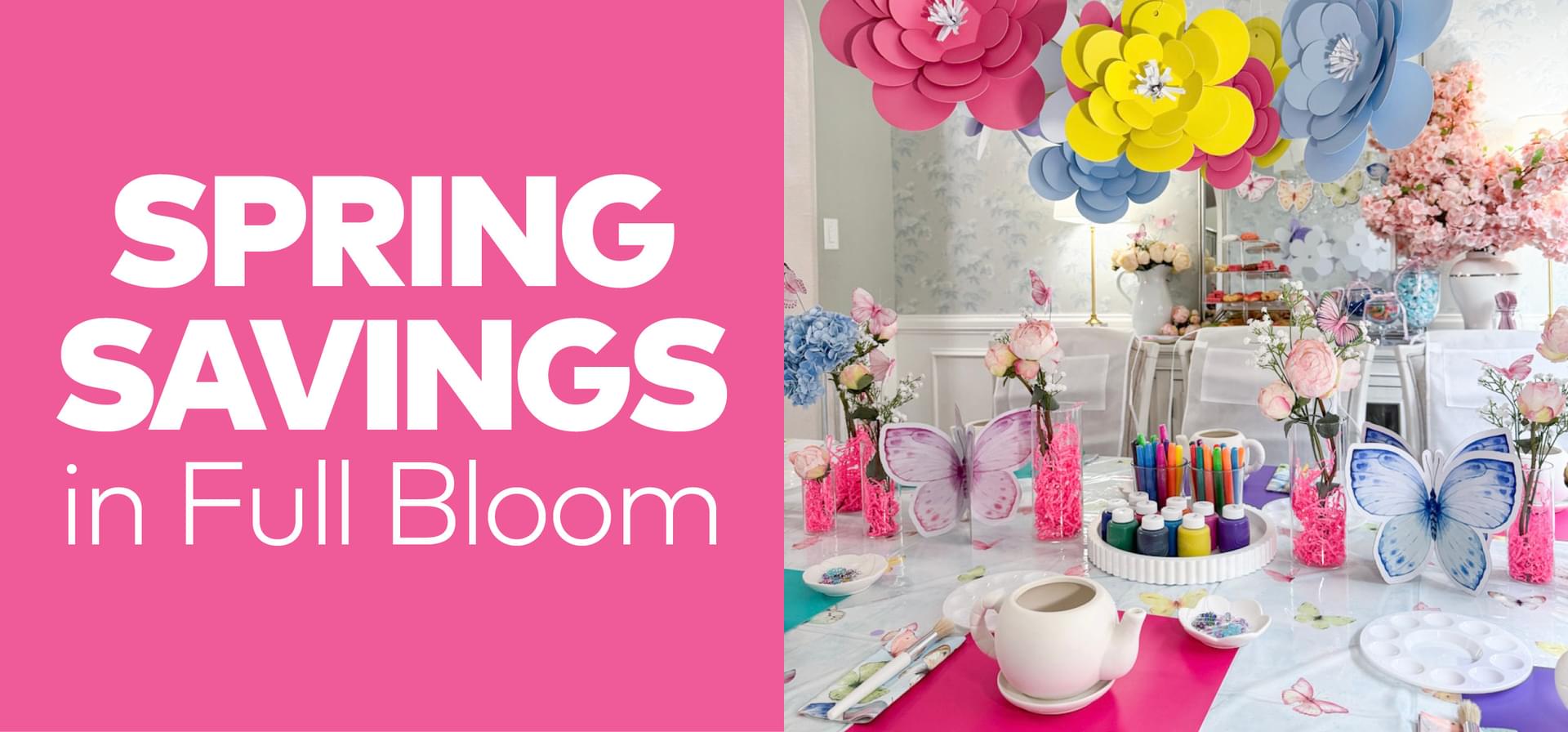 Spring Savings in Full Bloom