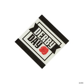 Derby Beverage Napkins - 16 Pc.