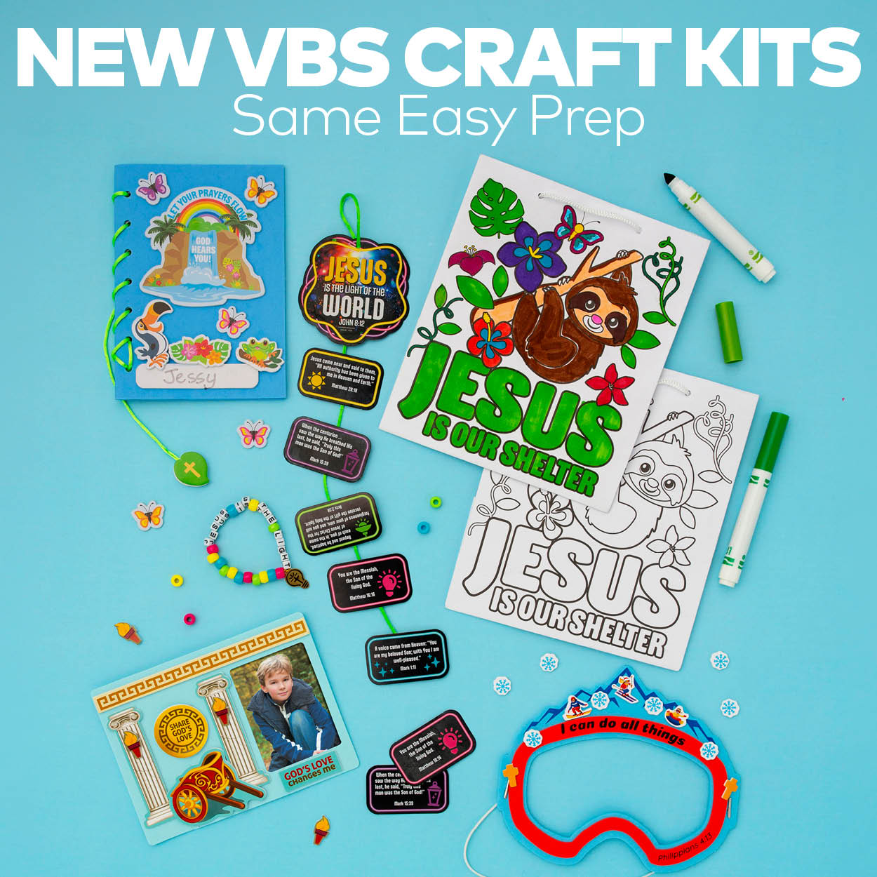New VBS Craft Kits - Same Easy Prep
