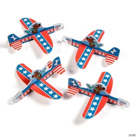 4" Bulk 48 Pc. Mini Scooby-Doo!™ Patriotic Gliders