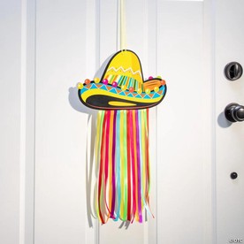Fiesta Sombrero Door Sign