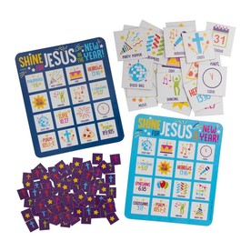 Shine for Jesus in the New Year Bingo Game - 22 Pc.
