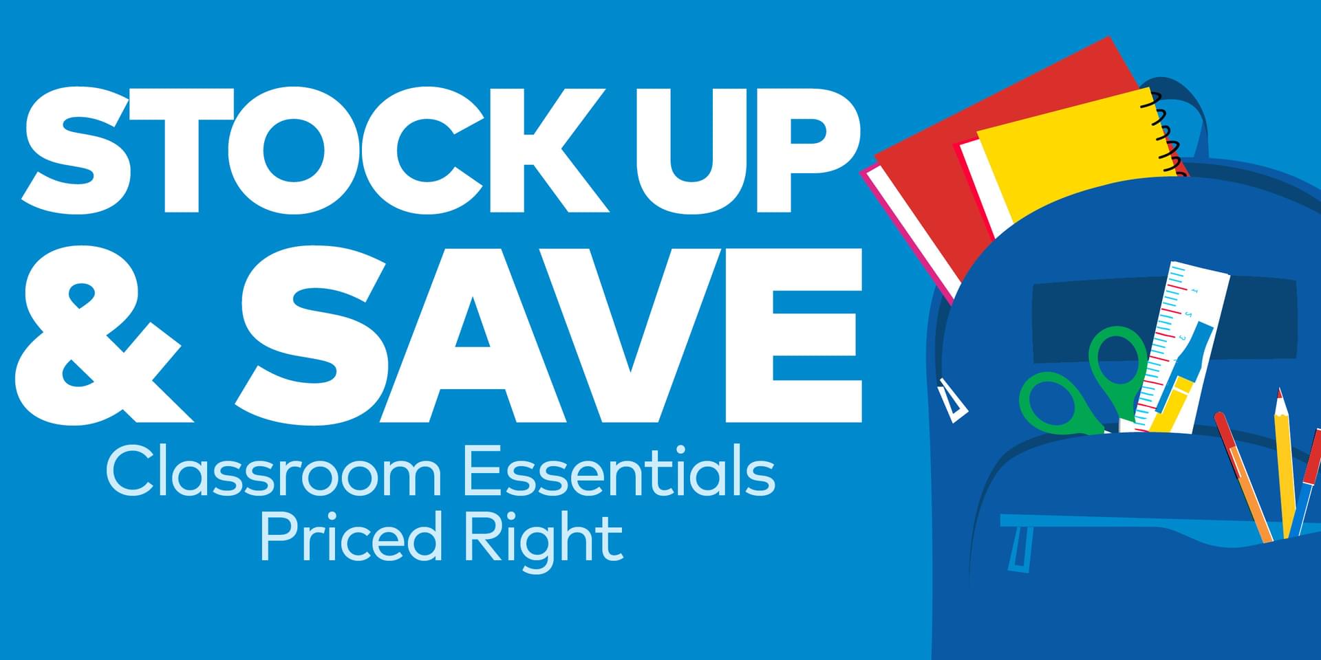 Stock Up and Save Event