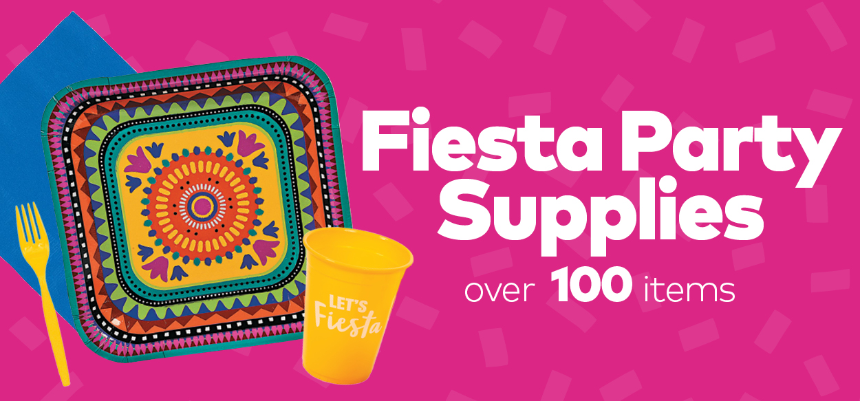 Fiesta Party Supplies - Over 100 Items