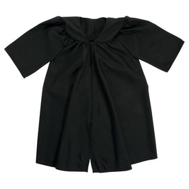 Kids Black Matte Elementary School Graduation Robe