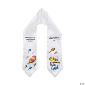 Personalized Kids Dr. Seuss™ Oh, the Places You’ll Go Graduation Stole