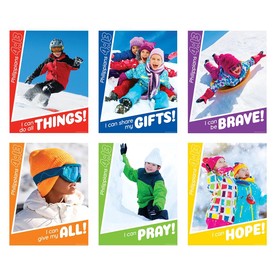16" x 20 3/4" Snowbound Slope VBS Poster Set - 6 Pc.