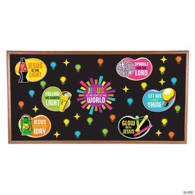 Jesus Is the Light VBS Classroom Bulletin Board Set - 35 Pc.