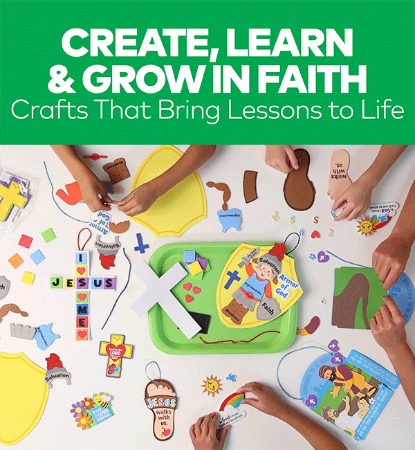 Create, Learn & Grow in Faith - Crafts That Bring Lessons to Life
