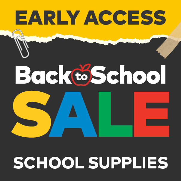 School Supplies Sale