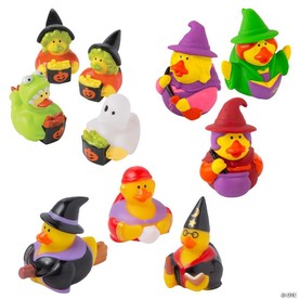 Halloween Super Witchy Rubber Duck Assortment - 36 Pc.
