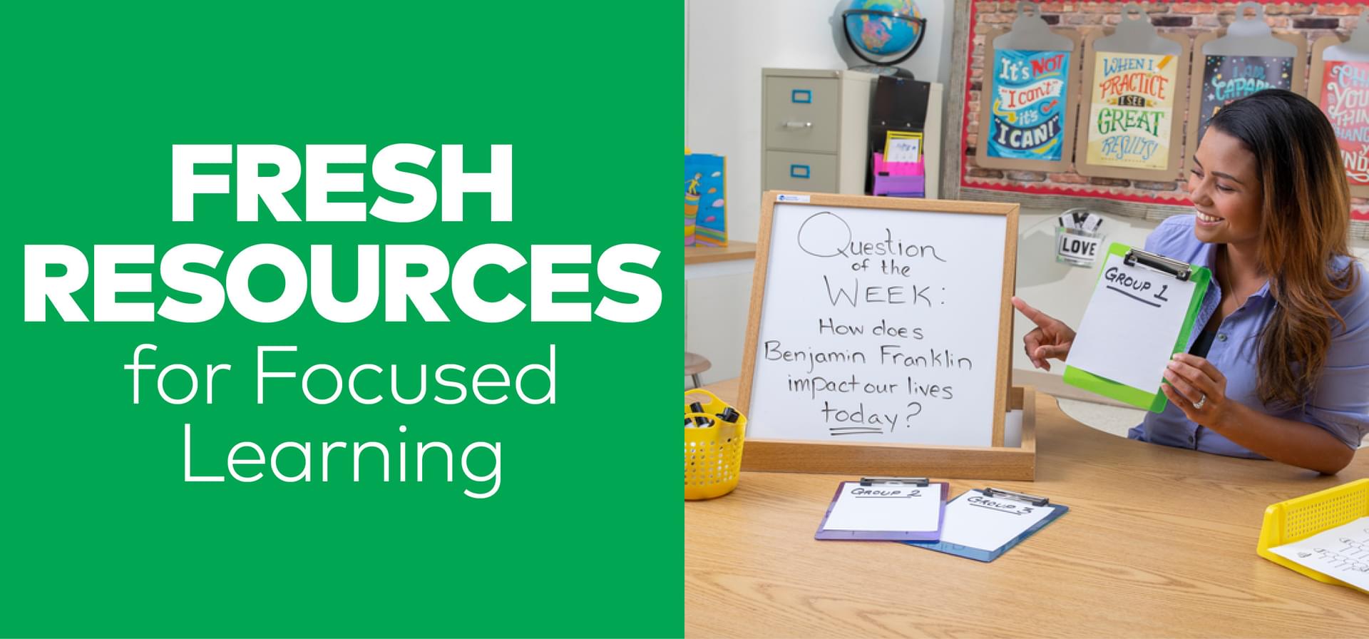 Fresh Resources for Focused Learning
