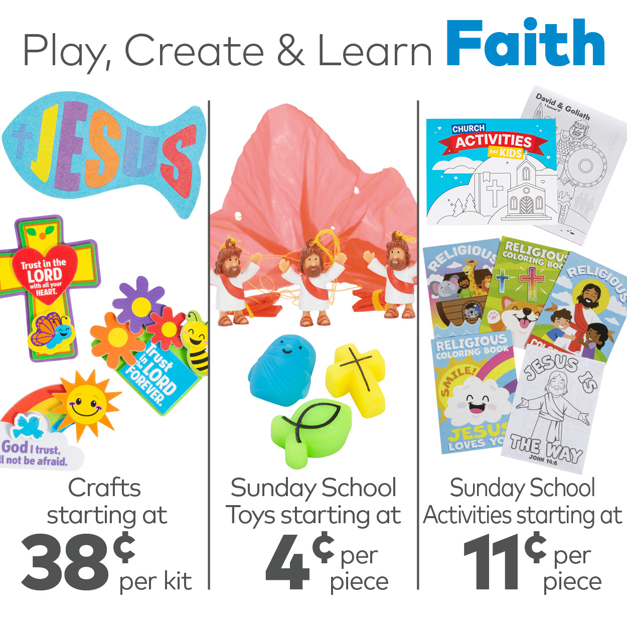 Play, Create & Learn Faith