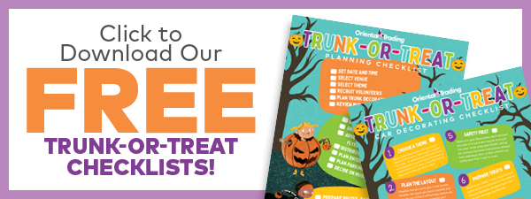Click to Download Our Free Trunk-Or-Treat Checklists!