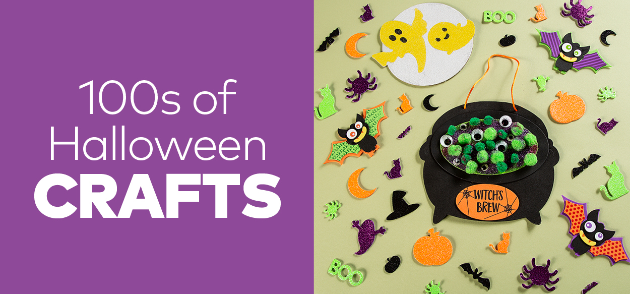 100s of Halloween Crafts