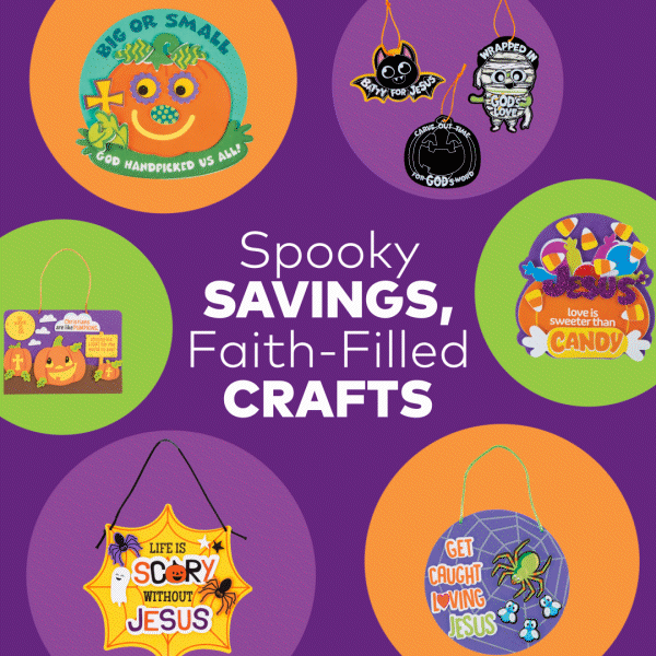Spooky Savings, Faith-Filled Crafts
