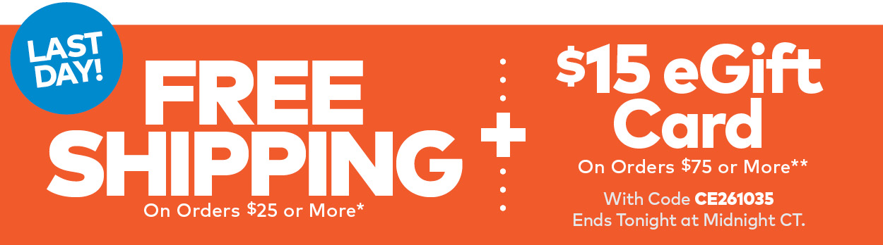 Limited Time! Free Shipping on Any Order!