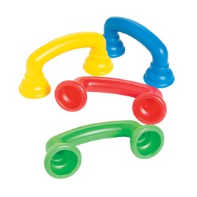 5 3/4" x 2 1/2" Read To Self Solid Color Plastic Phones - 12 Pc.