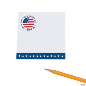 Veteran Notepads - 12 Pc.