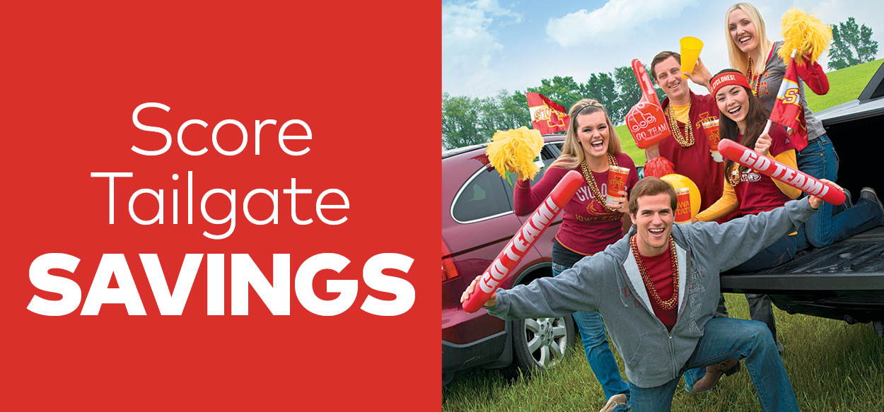 Score Tailgate Savings