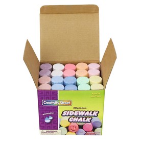 Bright Colors Sidewalk Chalk Assortment - 20 Pc.