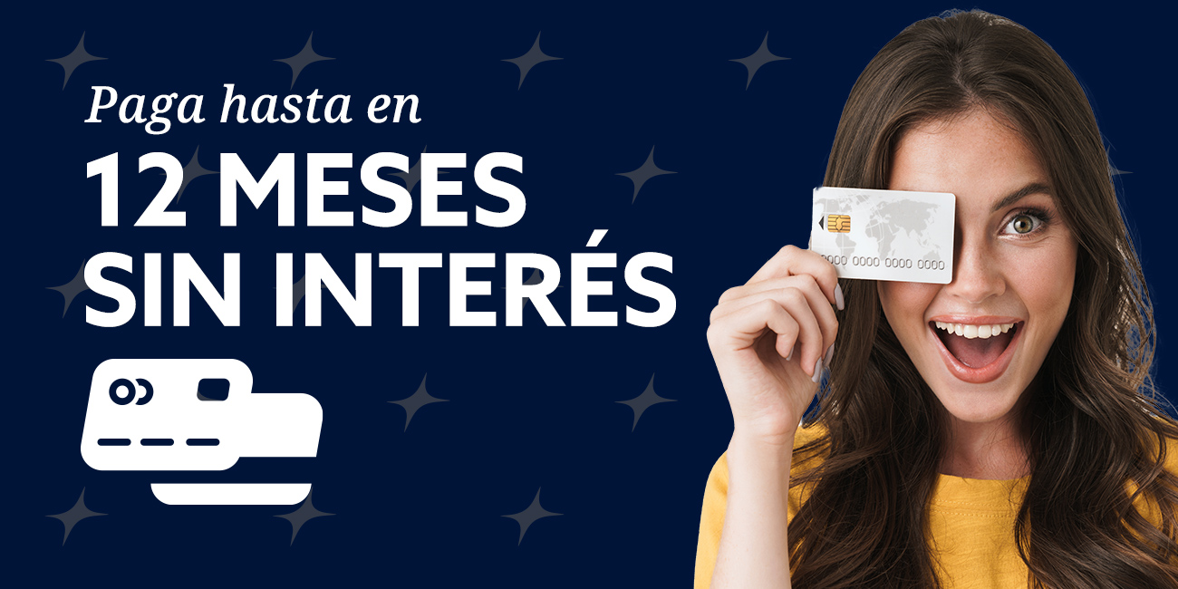 hasta 12 cuotas sin interes