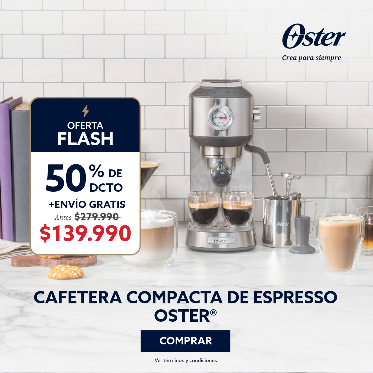 Oferta flash cafetera