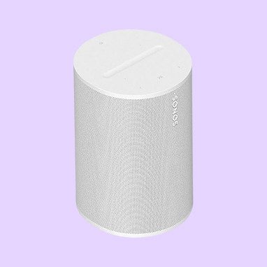 Weißer Lautsprecher