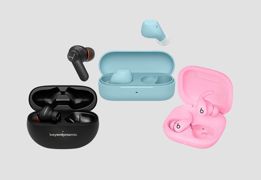 farbige In-Ear-Kopfhörer