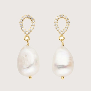 Ohrstecker mit Perlhänger