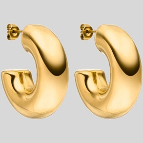 Ohrstecker in gelbgold