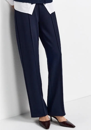 Bügelfaltenhose in midnight blue