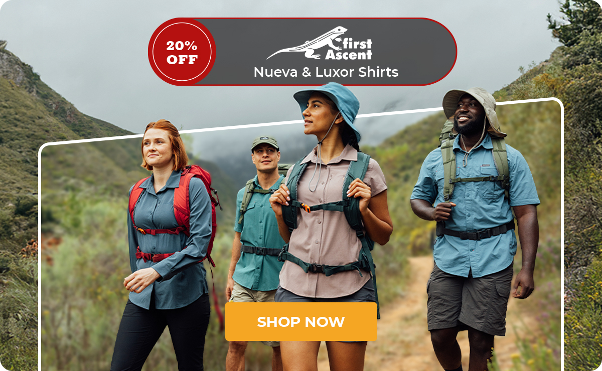 20% Off First Ascent