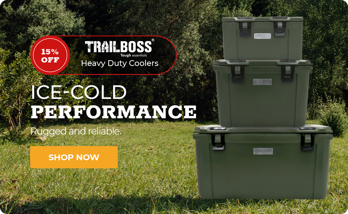 10% Trailboss Heavy Duty Coolers