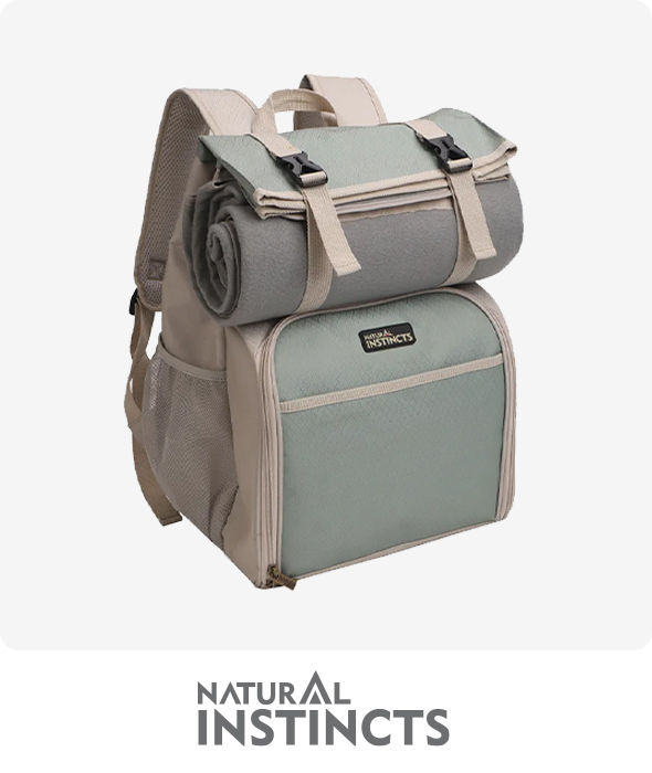 Natural Instincts Picnic Backpack 4 Person