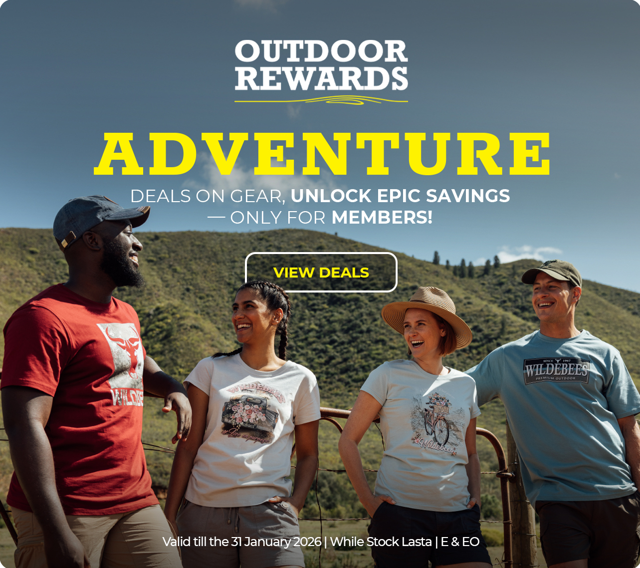outdoor rewards member deals