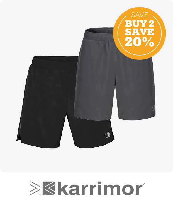 Karrimor Karrimor Men's 2-in-1 Running Short