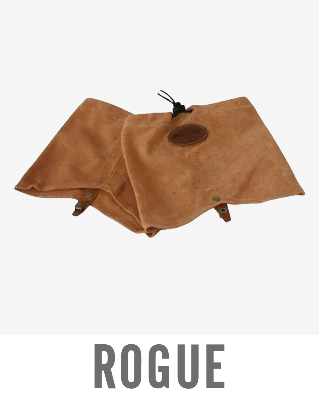 Rogue Short Leather Gaiters