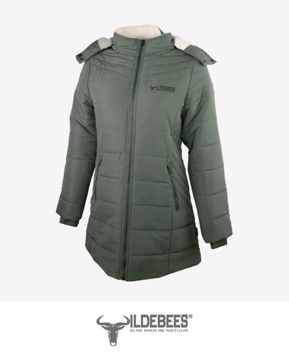 Wildebees Women's longer length Puffer Jacket