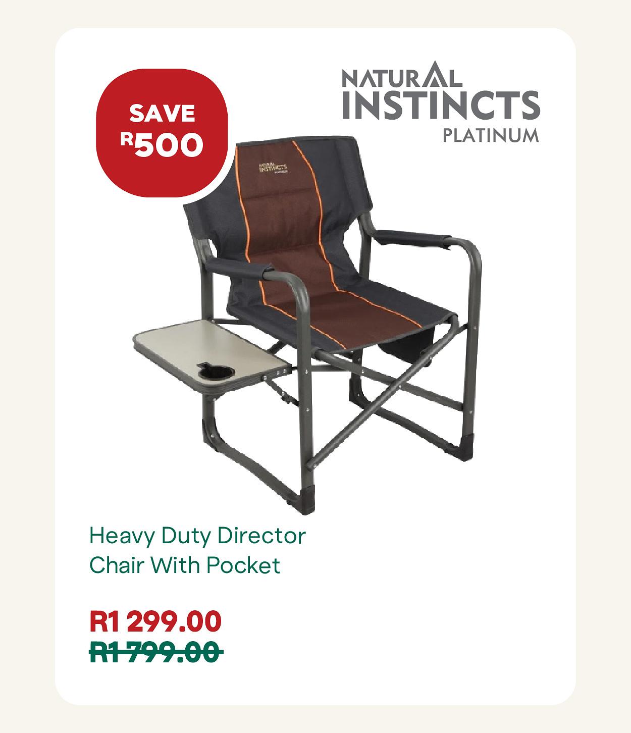 Heavy Duty Director Chair NI 