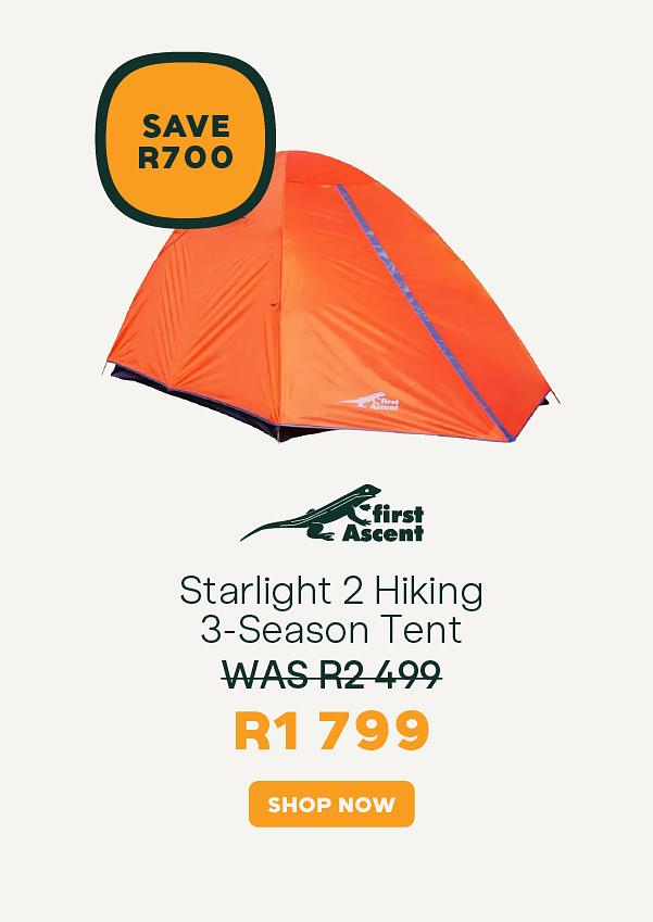 First Ascent Starlight 2 Hiking 3-Season Tent