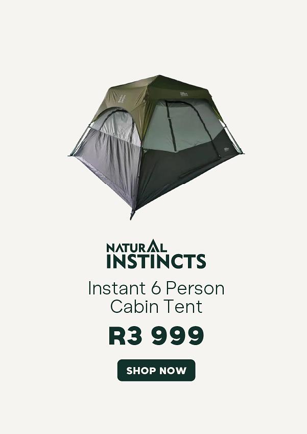 6 Person Cabin Tent 